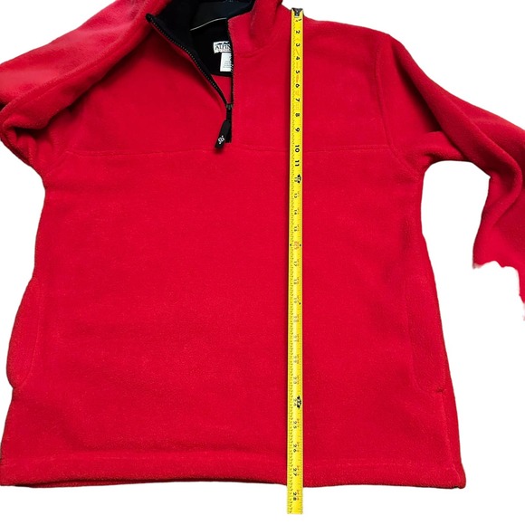 Alpine Tek Fleece Pullover Red size Medium - Picture 11 of 12